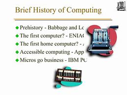 Image result for History of Computer PPT Short Paragraph