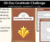 Image result for 30-Day Gratitude Challenge Printable Calendar