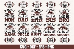 Image result for Football Family SVG