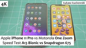 Image result for Motorola One UW Ace vs iPhone 11