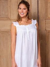 Image result for Woman in White Nighties