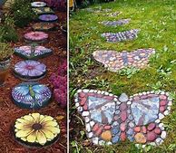 Image result for Garden Path Stepping Stone Walkways Ideas