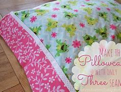 Image result for How to Make a Standard Pillowcase