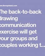 Image result for Communication Drawing Exercise