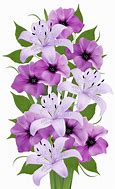 Image result for Purple Flowers Images Clip Art