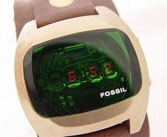 Image result for Fossil LED Watch