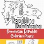 Image result for Dominican Flag Coloring Page
