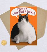 Image result for Funny Cat Thanksgiving Cards