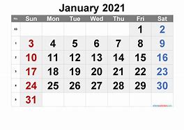 Image result for January Printable Calendar Numbers