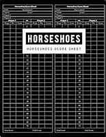 Image result for Horseshoe Score Sheets Printable