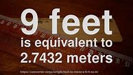 Image result for 9 Meters Tall