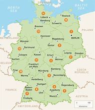 Image result for Germany Map with Regions