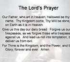 Image result for Jesus Lord's Prayer