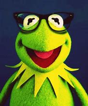 Image result for Kermit the Frog Wearing Glasses