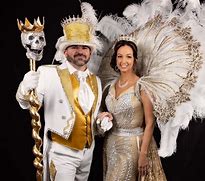 Image result for Marti Gras King and Queen