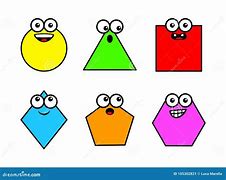 Image result for 3D Shapes Cartoon