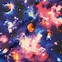 Image result for Black Galaxy Print