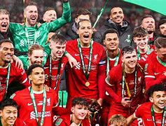 Image result for Liverpool Win Carabao Cup