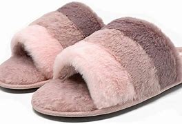 Image result for Fur Lined Slippers for Women