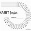 Image result for Printable Circle Habit Tracker