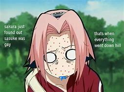 Image result for Sakura Forehead Memes