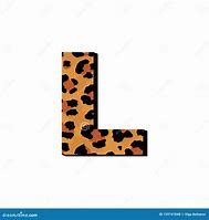 Image result for Leopard Print Letter L