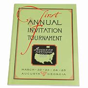 Image result for Masters Golf Tournament Invitation