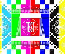 Image result for Classic Television Test Patterns
