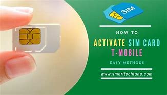 Image result for Activate T-Mobile Sim