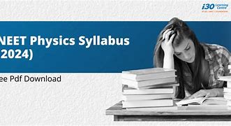 Image result for NEET Physics Syllabus