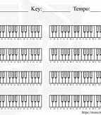 Image result for Blank Piano Key Chart