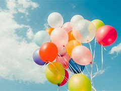 Image result for Birthday Balloons Colorful Sky