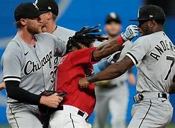 Image result for Tim Anderson Knocked Down