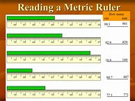 Image result for Reading a Metric Ruler Worksheet