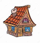 Image result for Small House in a Town Cartoon