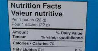 Image result for Fruit Snacks Nutrition Facts