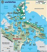 Image result for Nunavut World Map
