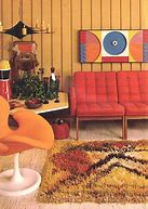 Image result for 60s Aesthetic Rooms