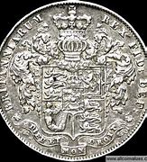 Image result for 1829 Half Crown