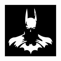 Image result for Batman Stickers Black and White