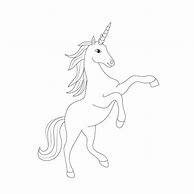 Image result for Unicorn Rearing Coloring Page