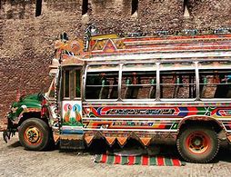 Image result for Pakistan Mosaic Bus