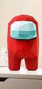 Image result for Among Us 3D Papercraft Template
