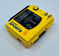 Image result for Yellow Walkman with Buttons Sony