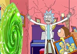 Image result for Rick Morty Simpsons