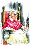 Image result for Painting of Pope Benedict XVI
