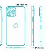 Image result for iPhone 13 Pro Max Body Size Inches