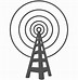 Image result for Radio/Antenna Clip Art No Background