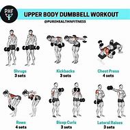 Image result for Upper Body Dumbbell Workout