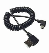 Image result for Angled USB Coiled Cable